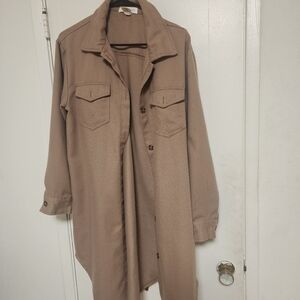 Women's Utility Jacket in Tan